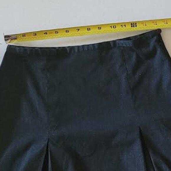 Copper Key steel grey pleated lightweight mini skirt size juniors 13 - Picture 4 of 5